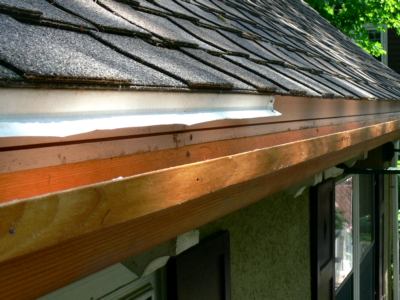 custom leaf guards for wooden gutters